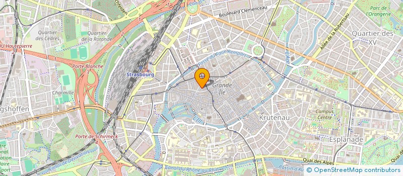 localisation de l'entreprise SCI MARENGO  STRASBOURG