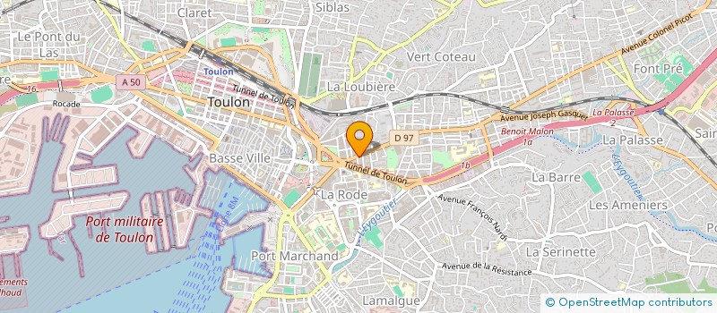 localisation de l'entreprise SCI MARENGO 42  TOULON