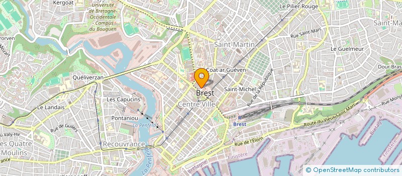 localisation de l'entreprise SCI MARENGO  BREST