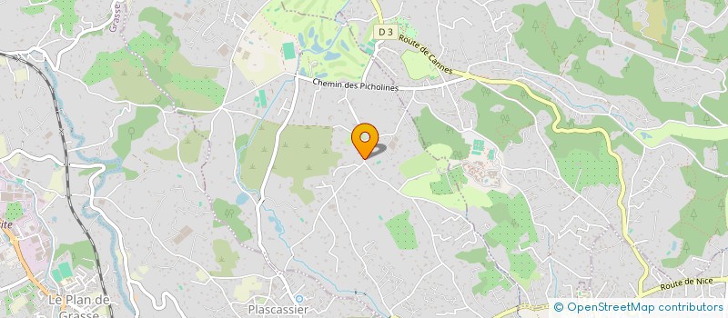 localisation de l'entreprise SCI MARENGO  CHATEAUNEUF-GRASSE