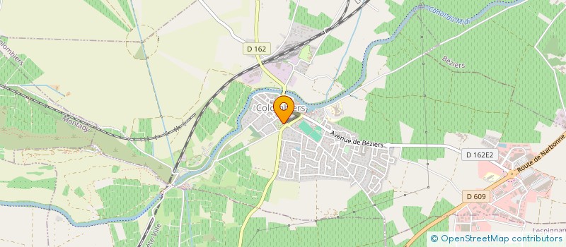 localisation de l'entreprise SCI MARENGO  NISSAN-LEZ-ENSERUNE