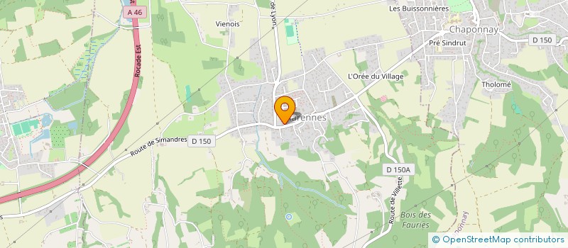 localisation de l'entreprise SCI MARENNES SANTE  MARENNES