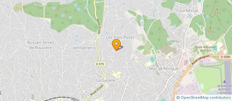 localisation de l'entreprise SCI MARESCHAL-GOULESQUE  NIMES