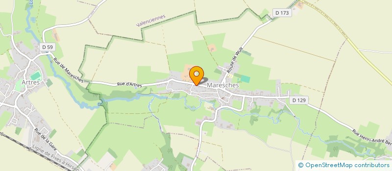 localisation de l'entreprise SCI MARESCHOISE à MARESCHES