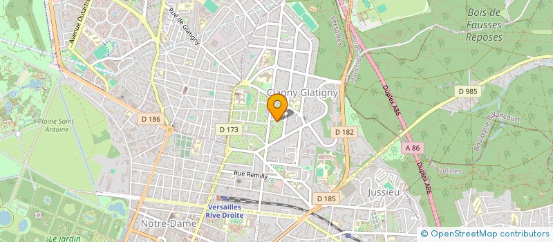 localisation de l'entreprise SCI MARESTA  VERSAILLES