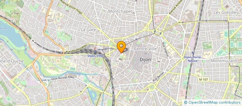 localisation de l'entreprise SCI MARET à DIJON