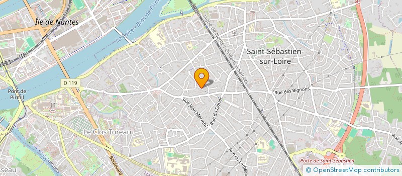 localisation de l'entreprise SCI MARET à SAINT-SEBASTIEN-SUR-LOIRE