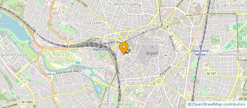 localisation de l'entreprise SCI MARET à DIJON