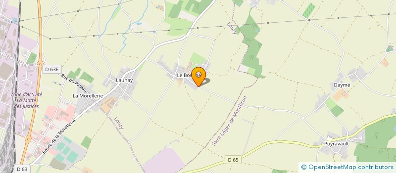 localisation de l'entreprise SCI MARETLOU  LOUZY