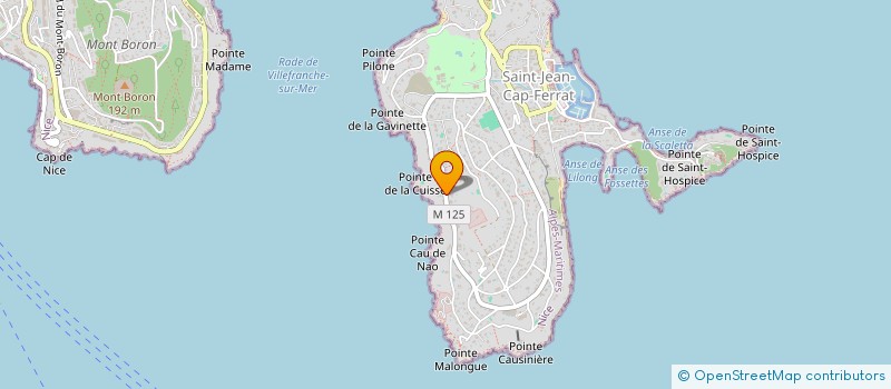 localisation de l'entreprise SCI MARETTA à SAINT-JEAN-CAP-FERRAT