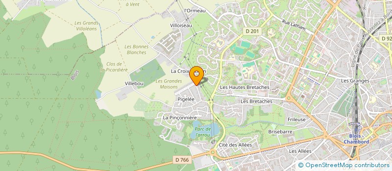 localisation de l'entreprise SCI MARETTE-GENTY  BLOIS