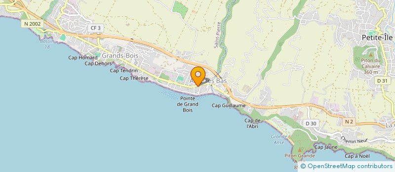 localisation de l'entreprise SCI MAREVA à SAINT-PIERRE