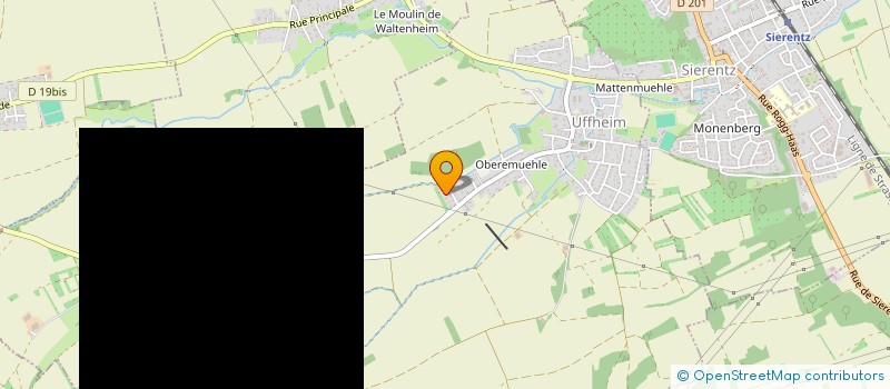 localisation de l'entreprise SCI MAREVA DEVELOPPEMENT  UFFHEIM