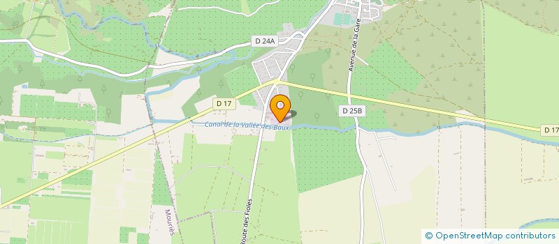 localisation de l'entreprise SCI MAREVA LEROY  AUREILLE