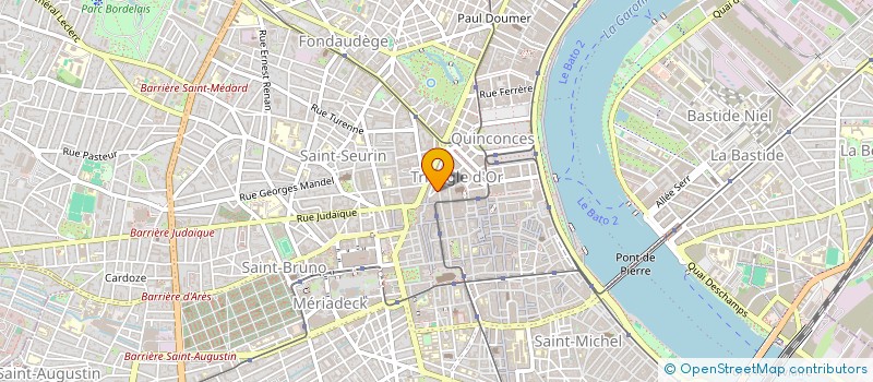 localisation de l'entreprise SCI MAREVE  BORDEAUX