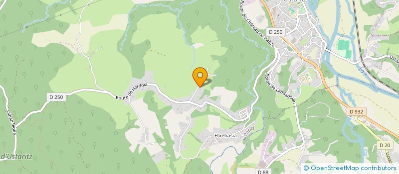 localisation de l'entreprise SCI MAREXALAK  USTARITZ