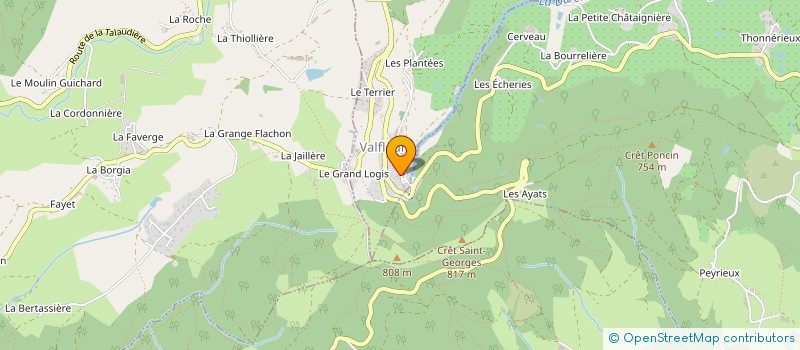 localisation de l'entreprise SCI MAREY  VALFLEURY