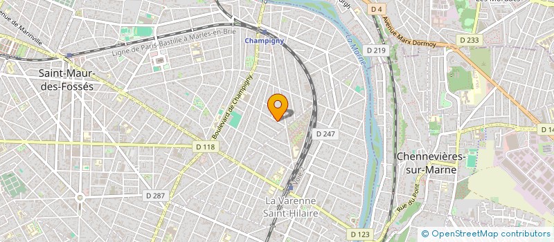 localisation de l'entreprise SCI MARFEL à SAINT-MAUR-DES-FOSSES