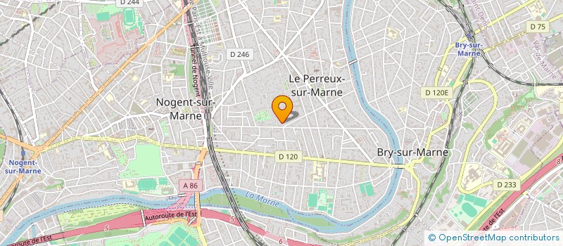 localisation de l'entreprise SCI MARG  LE PERREUX-SUR-MARNE