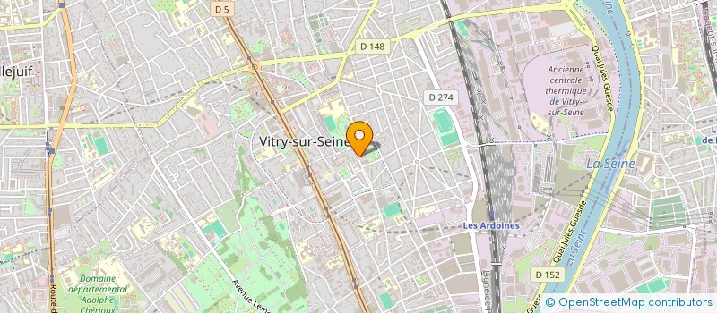 localisation de l'entreprise SCI MARGAB  EPINAY-SUR-ORGE