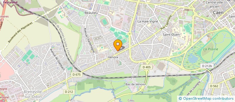 localisation de l'entreprise SCI MARGALE à CAEN