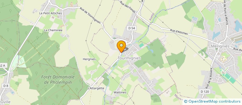 localisation de l'entreprise SCI MARGANTO  TOURMIGNIES