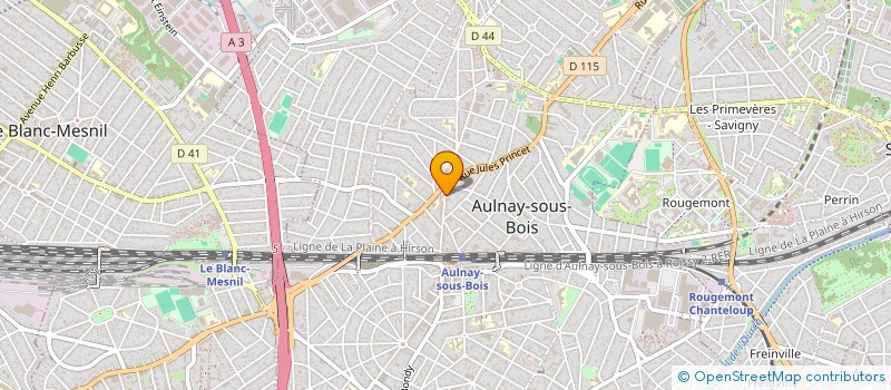 localisation de l'entreprise SCI MARGAS à AULNAY-SOUS-BOIS