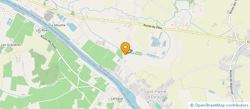 localisation de l'entreprise SCI MARGATEAUDON  SAINT-PIERRE-D'EYRAUD
