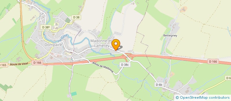 localisation de l'entreprise SCI MARGAUTH  MADONNE-ET-LAMEREY