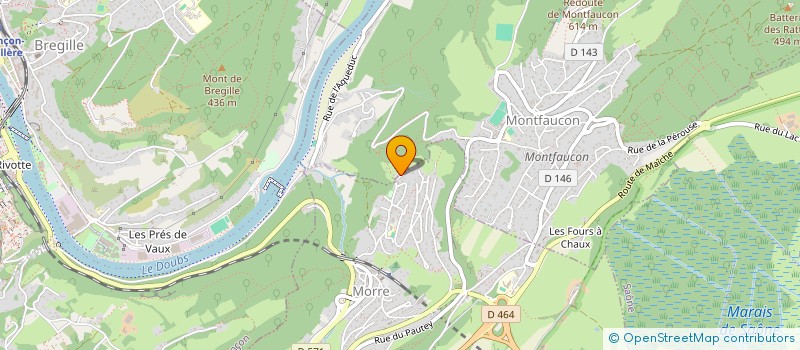 localisation de l'entreprise SCI MARGAUX  MORRE