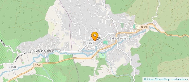 localisation de l'entreprise SCI MARGAUX à SAINT-ZACHARIE
