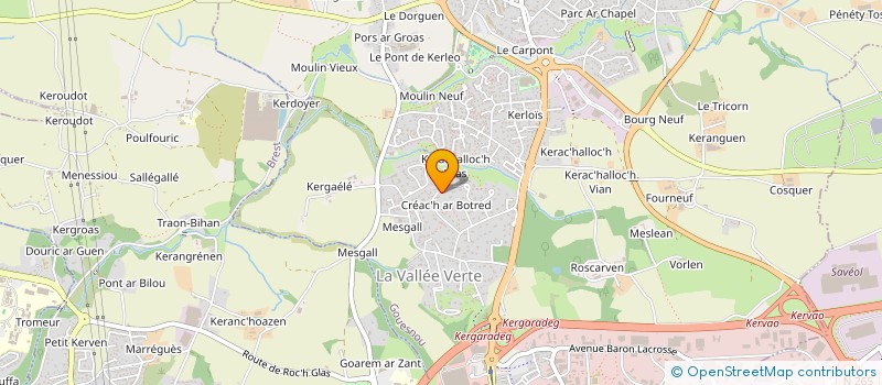 localisation de l'entreprise SCI MARGAUX  GOUESNOU