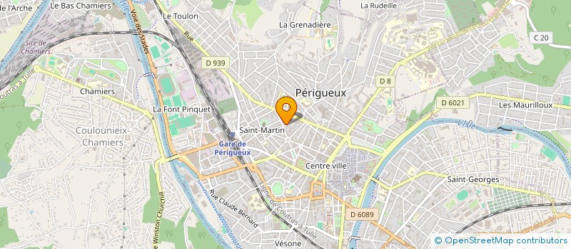 localisation de l'entreprise SCI MARGAUX à PERIGUEUX