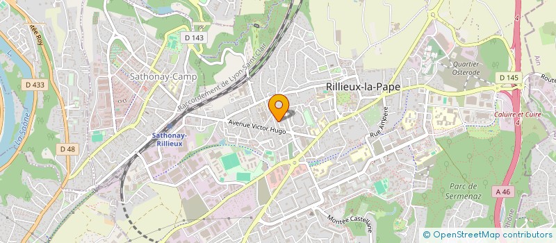 localisation de l'entreprise SCI MARGAUX à CHALON-SUR-SAONE