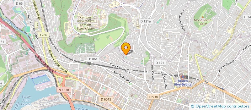 localisation de l'entreprise SCI MARGAUX  MONT-SAINT-AIGNAN