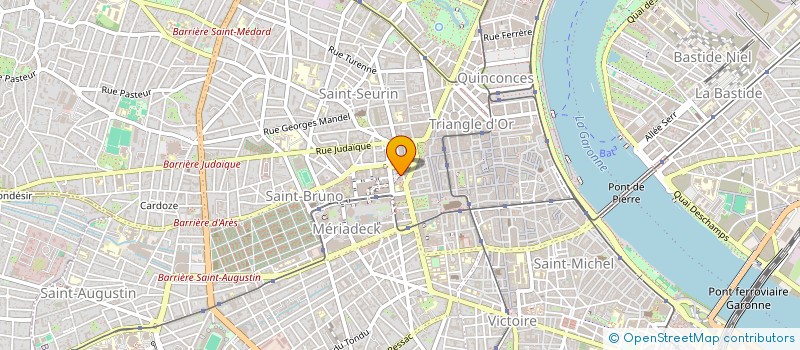 localisation de l'entreprise SCI MARGAUX VOLTAIRE  BORDEAUX