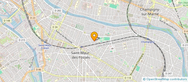 localisation de l'entreprise SCI MARGEL à SAINT-MAUR-DES-FOSSES