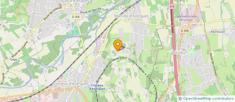 localisation de l'entreprise SCI MARGELLA  MORNANT