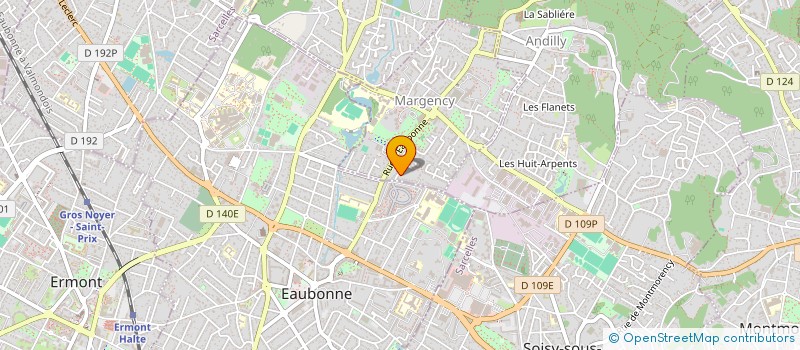 localisation de l'entreprise SCI MARGENCY  MARGENCY