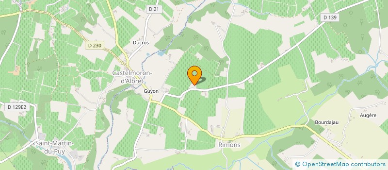 localisation de l'entreprise SCI MARGEROTS IMMOBILIER  RIMONS