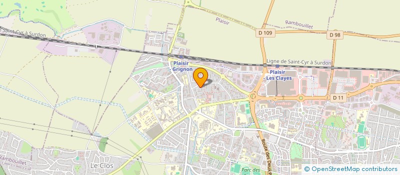 localisation de l'entreprise SCI MARGH  PLAISIR