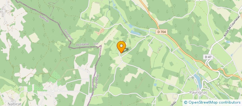 localisation de l'entreprise SCI MARGHI  PAYRIGNAC