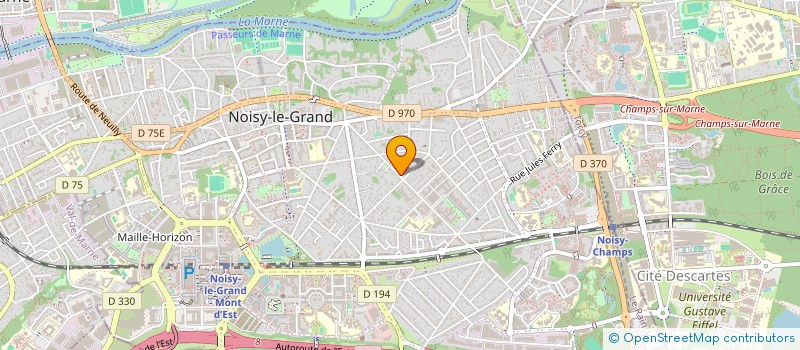 localisation de l'entreprise SCI MARGIL à NOISY-LE-GRAND