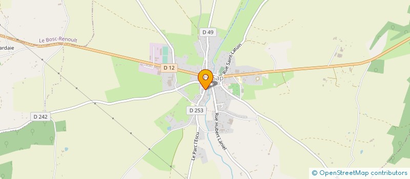 localisation de l'entreprise SCI MARGO à SAP-EN-AUGE