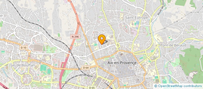localisation de l'entreprise SCI MARGO-MELI  AIX-EN-PROVENCE
