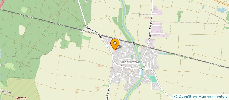 localisation de l'entreprise SCI MARGOLINE  SUNDHOFFEN