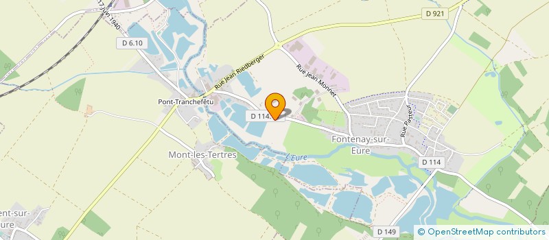 localisation de l'entreprise SCI MARGOS à FONTENAY-SUR-EURE