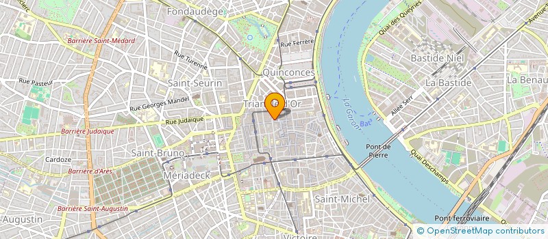 localisation de l'entreprise SCI MARGOSSIAN  BORDEAUX