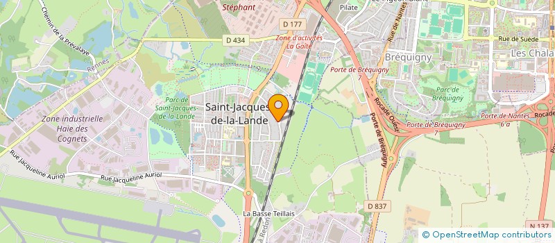 localisation de l'entreprise SCI MARGOT à SAINT-JACQUES-DE-LA-LANDE