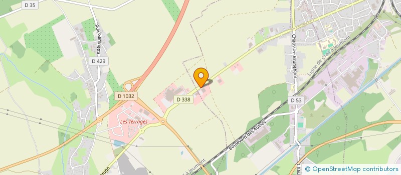 localisation de l'entreprise SCI MARGOT  CONDREN